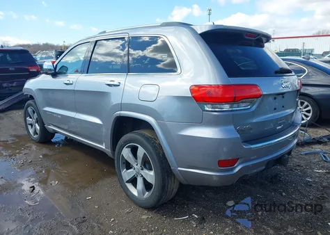 2014 Jeep Grand Cherokee Overland from USA, damaged, VIN 1C4RJFCT8EC216388